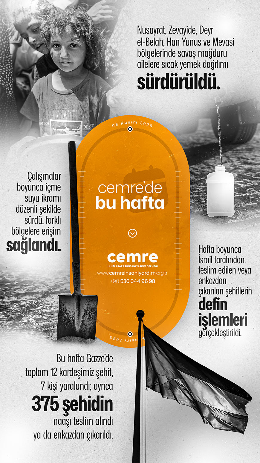 Cemre’de Kasım İlk Hafta: Gazze'de Ateşkesten Sonrası